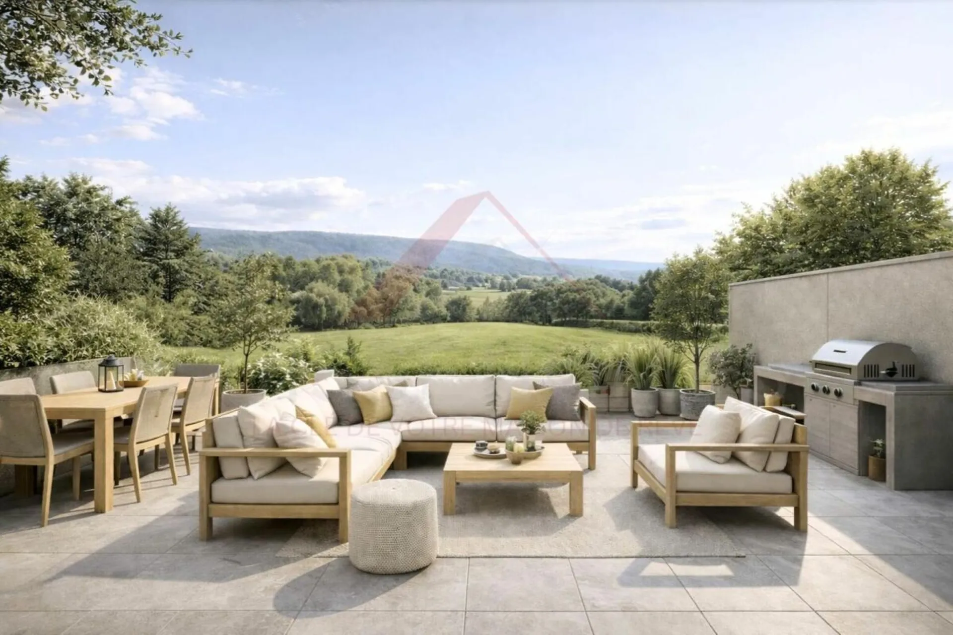 Corban - 4,5 pièces neuf avec terrasse privative et environnement verdoyant
