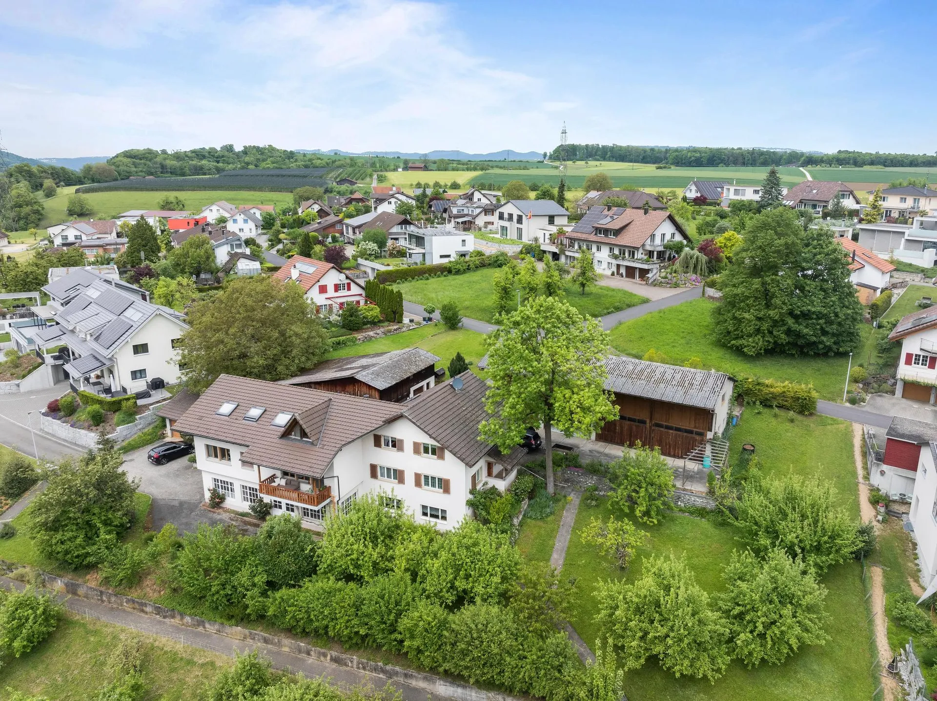 Mehrfamilienhaus mit 3 Einheiten, freie Aussicht in Schupfart