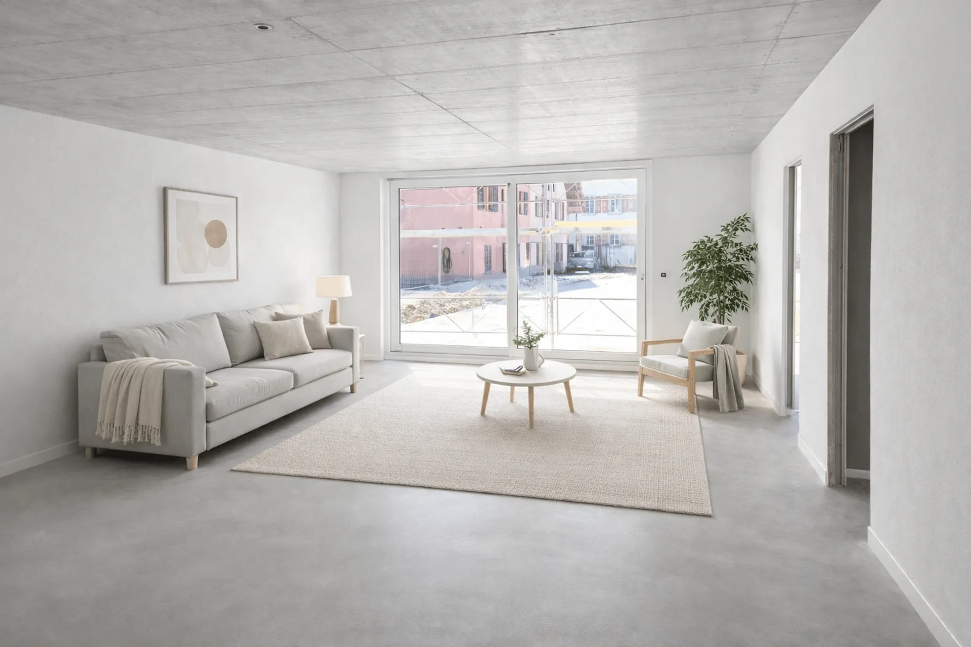Lot 2 - 2,5 pces - Terrasse 21m2 + Jardin privé 7m2