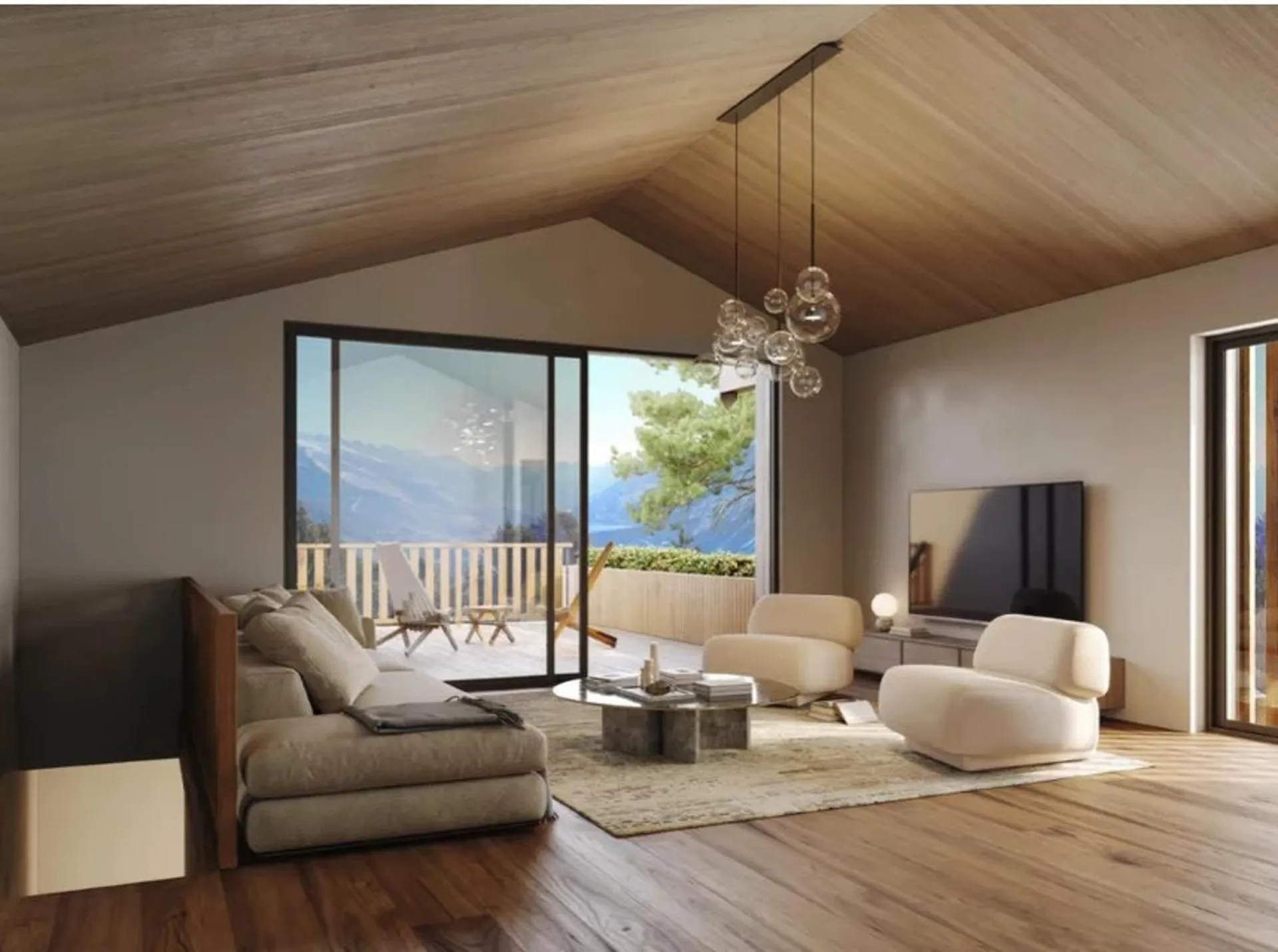 Chalet de standing 3.5 pièces à Crans-Montana
