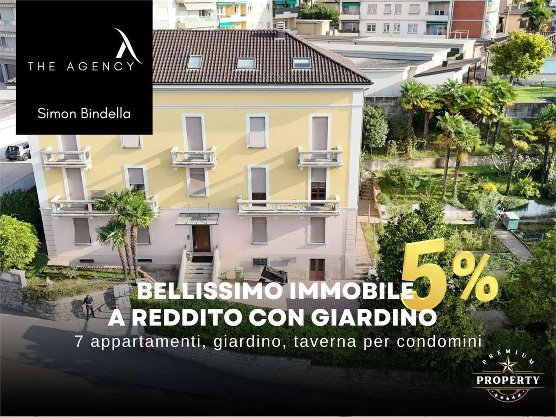 BELLISSIMO IMMOBILE A REDDITO CON GIARDINO