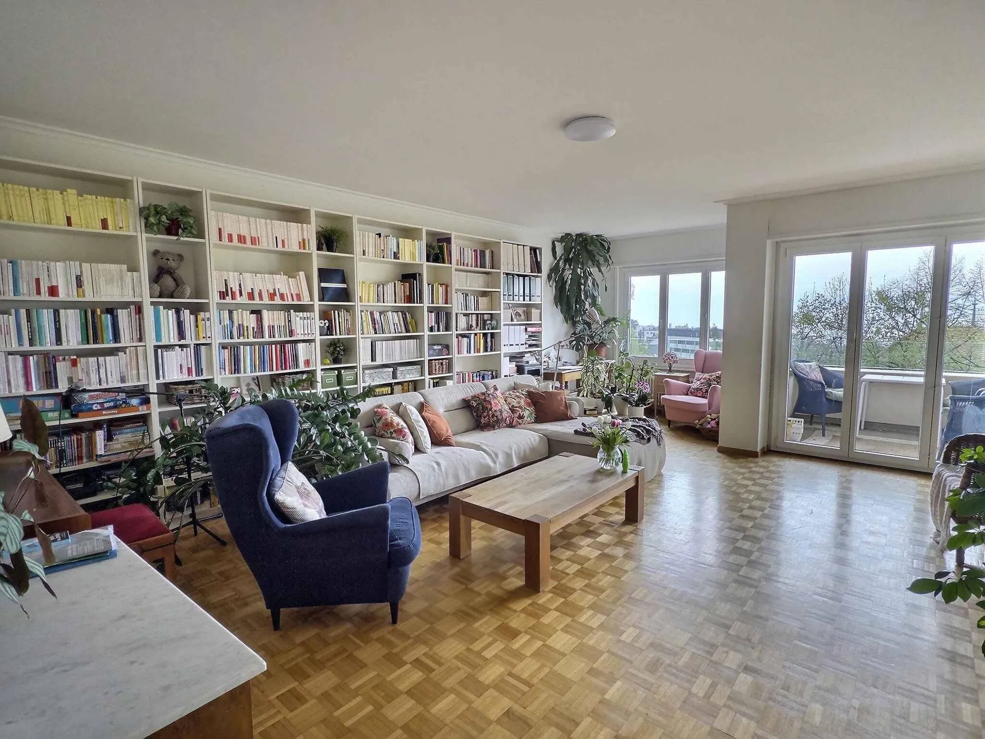 Exclusivité à Chailly centre Lumineux 3.5 pièces spacieux et paisible -