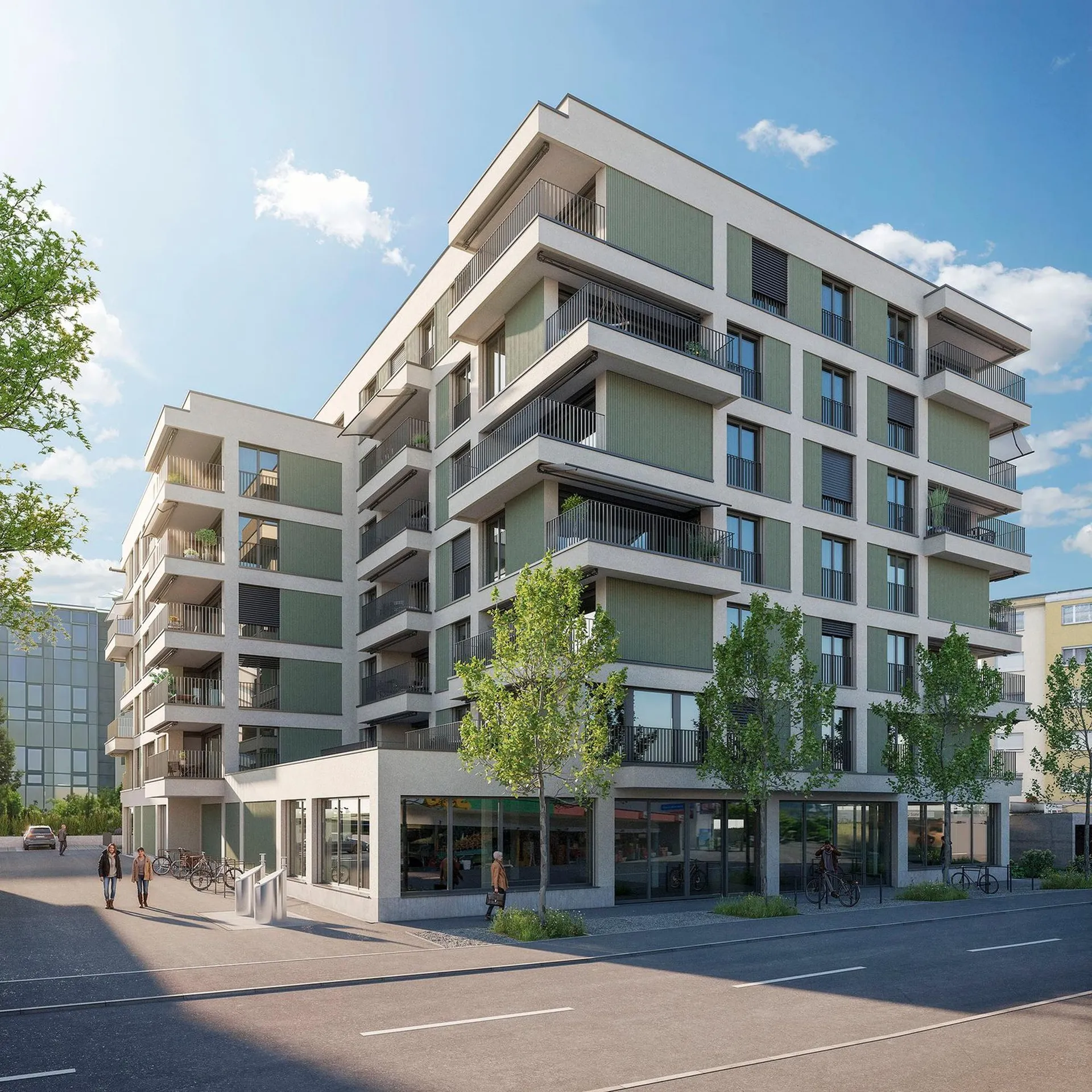 Erstbezug: zentrale und komfortable 4.5-Zimmer-Attikawohnung