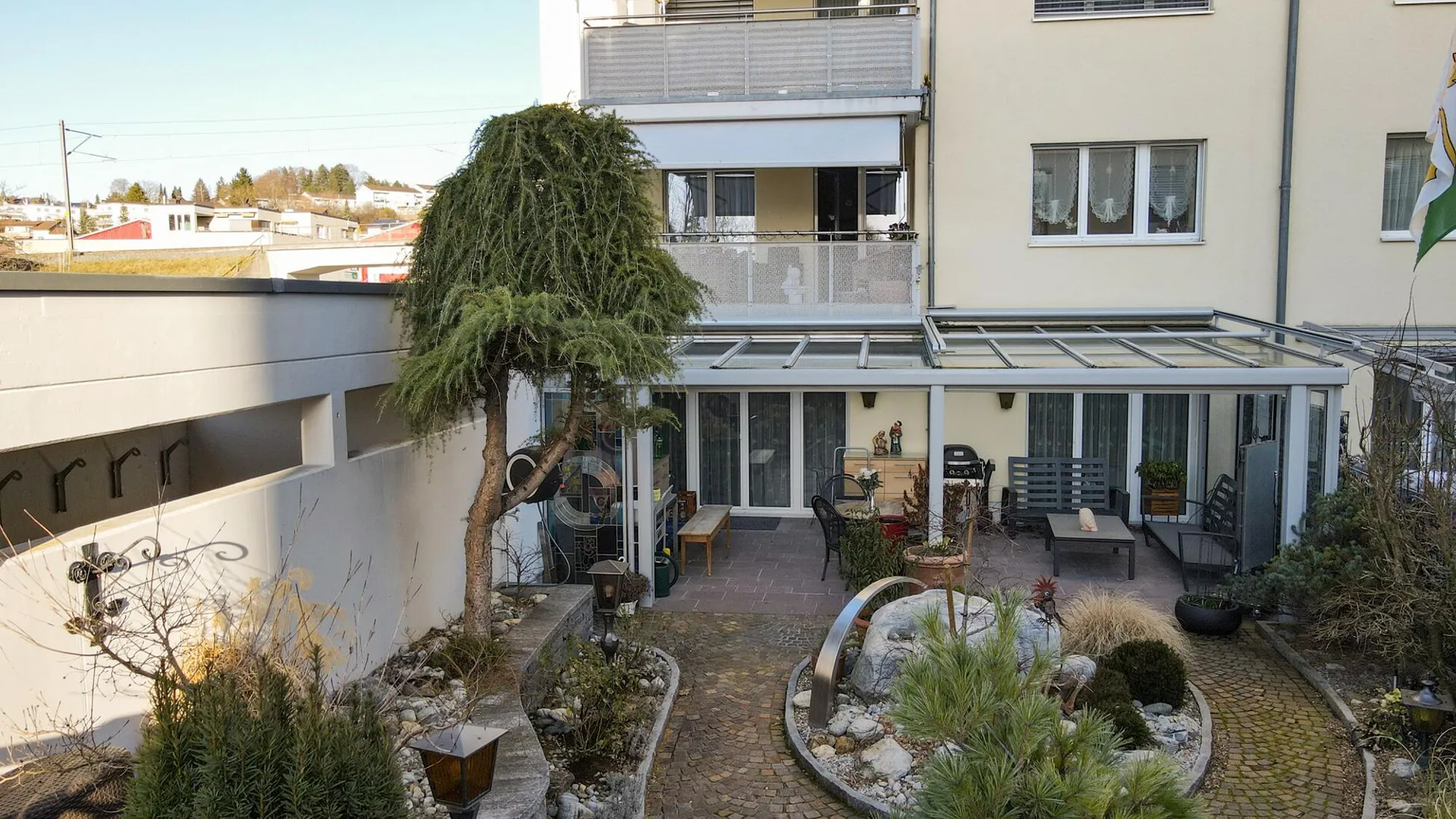 Privat und stadtnah wohnen mit Garten