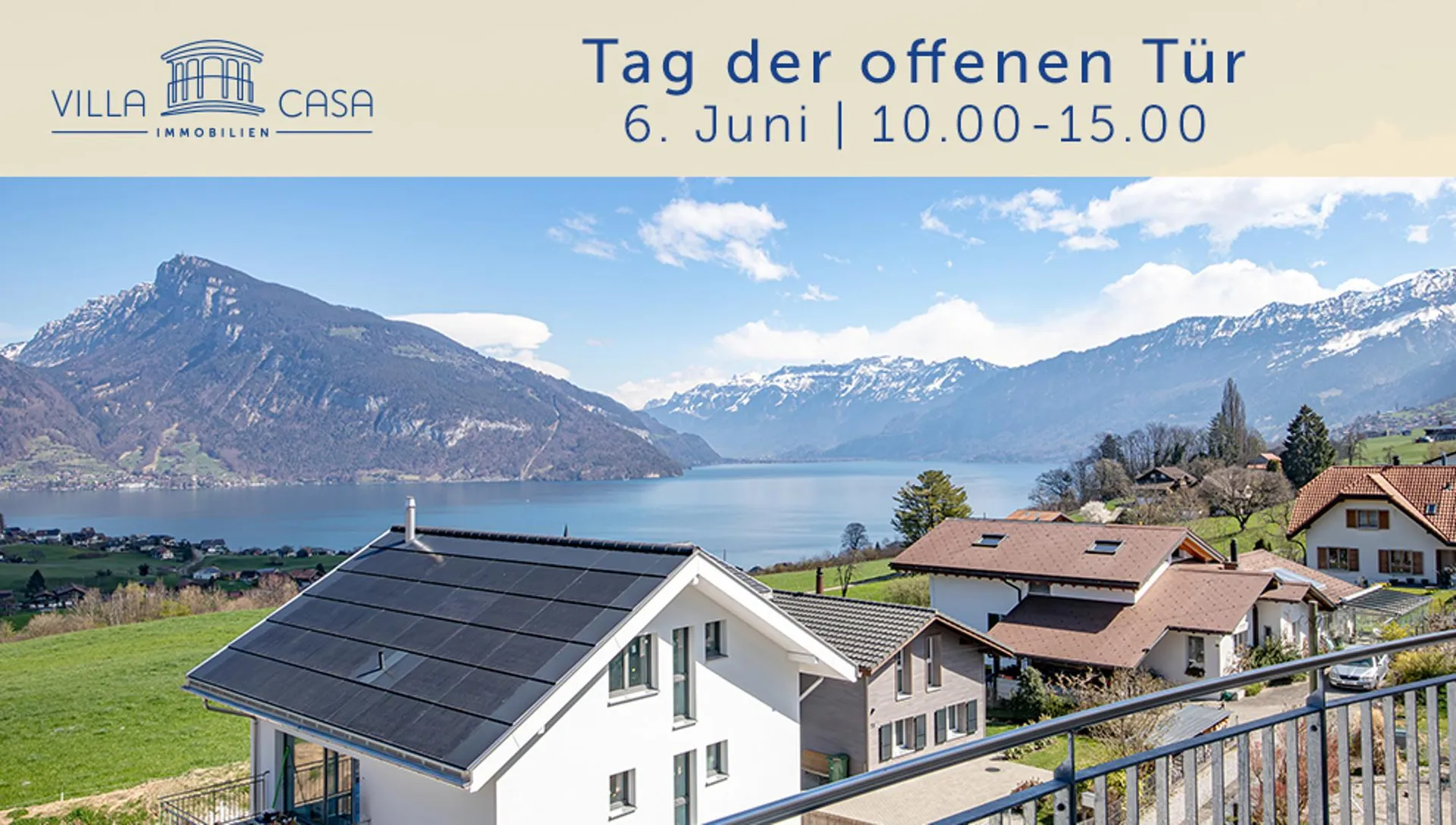 Leben wie im Urlaub  Dachwohnung mit atemberaubender Aussicht