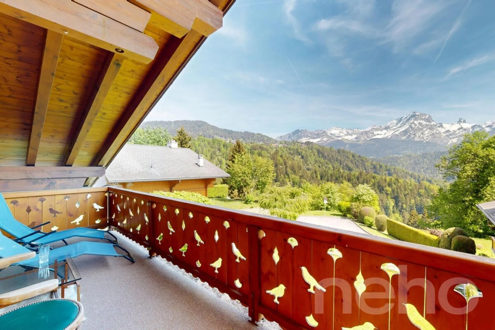 Bel appartement avec mezzanine et vue panoramique ? Chesières, Villars