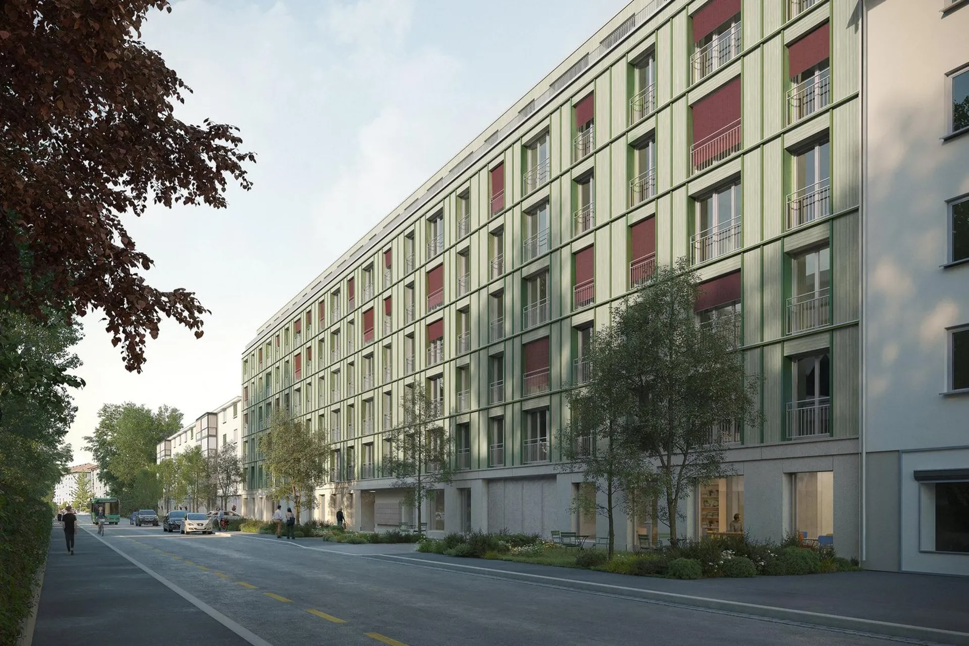Erstvermietung 4.5 Zimmer-Wohnung in modernem Holzbau