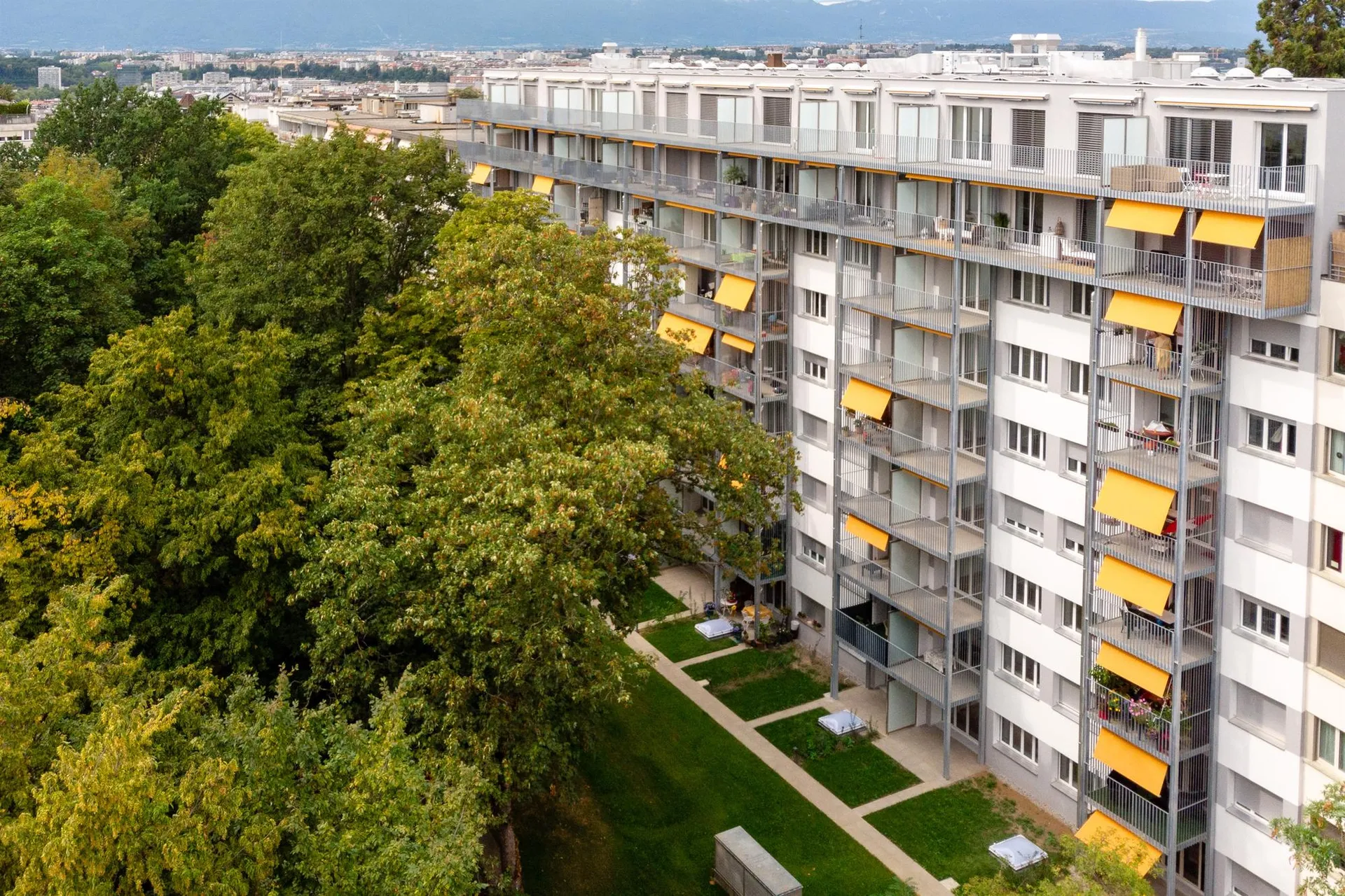 Un logement moderne dans le quartier de Champel