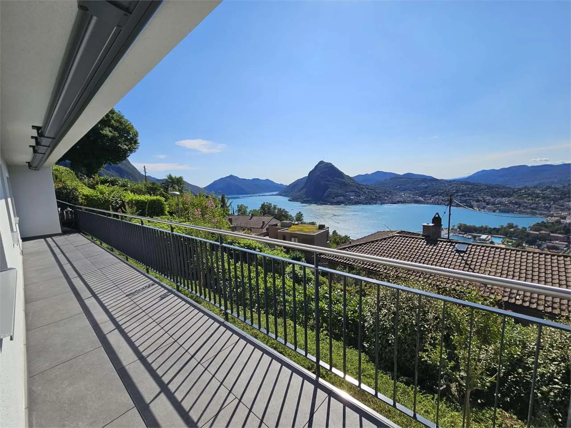Aldesago, 3.5 loc. con splendida vista lago