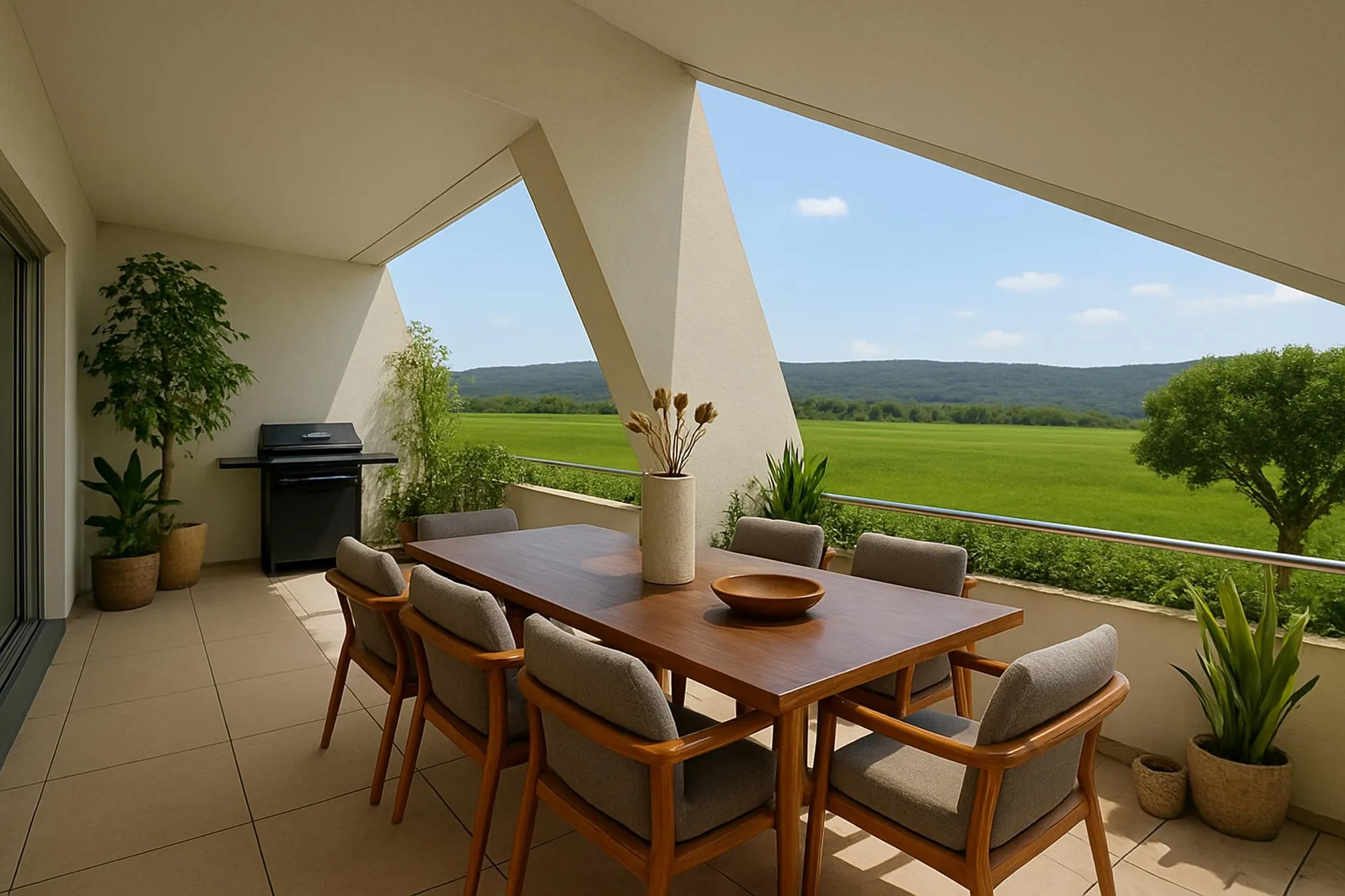 Moderne, helle 4.5 Zimmer-Wohnung mit grosser Terrasse