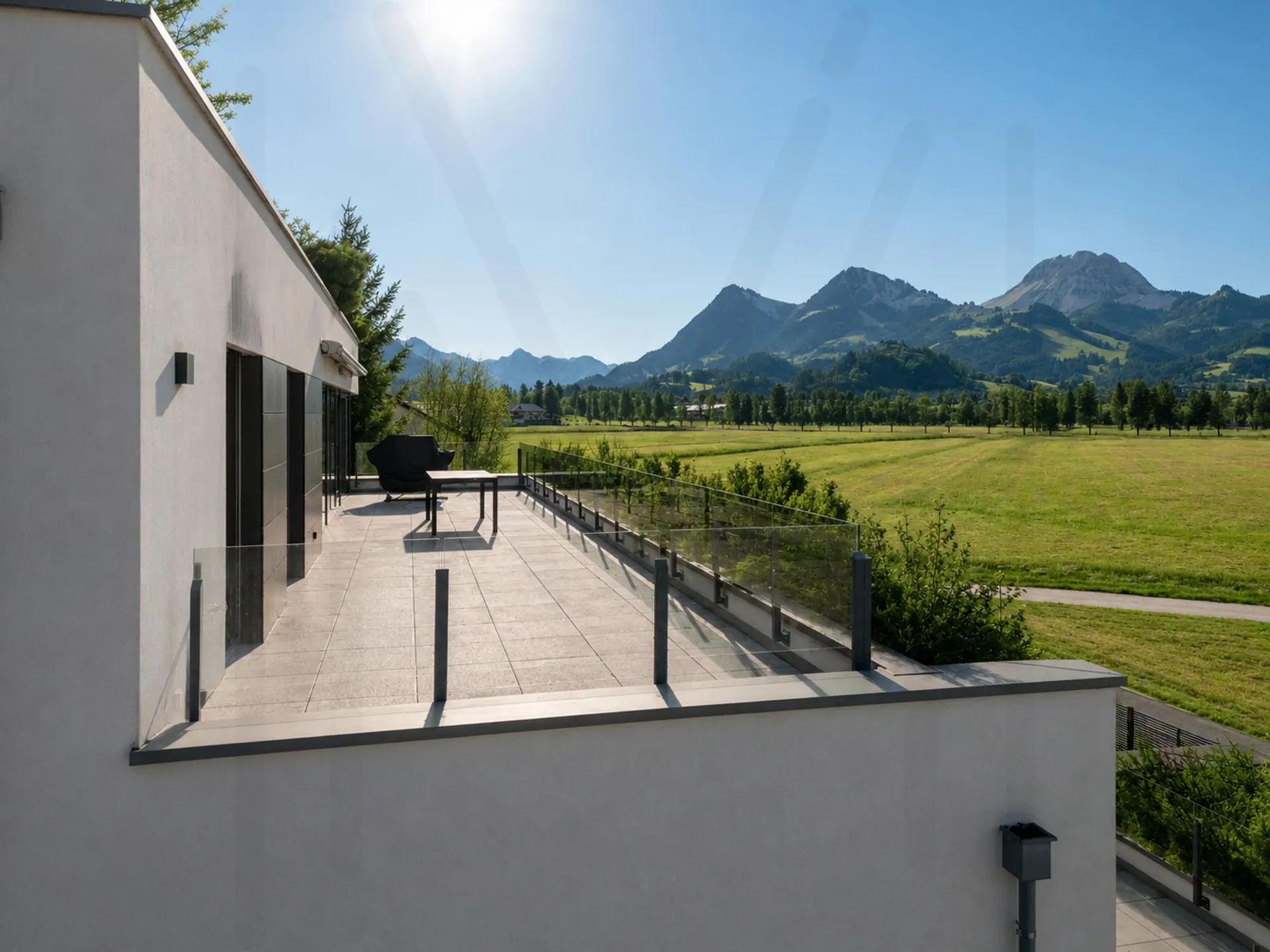 Appartement d'exception de 4.5 pièces en terrasse au coeur de la Gruyère avec vue panoramique !