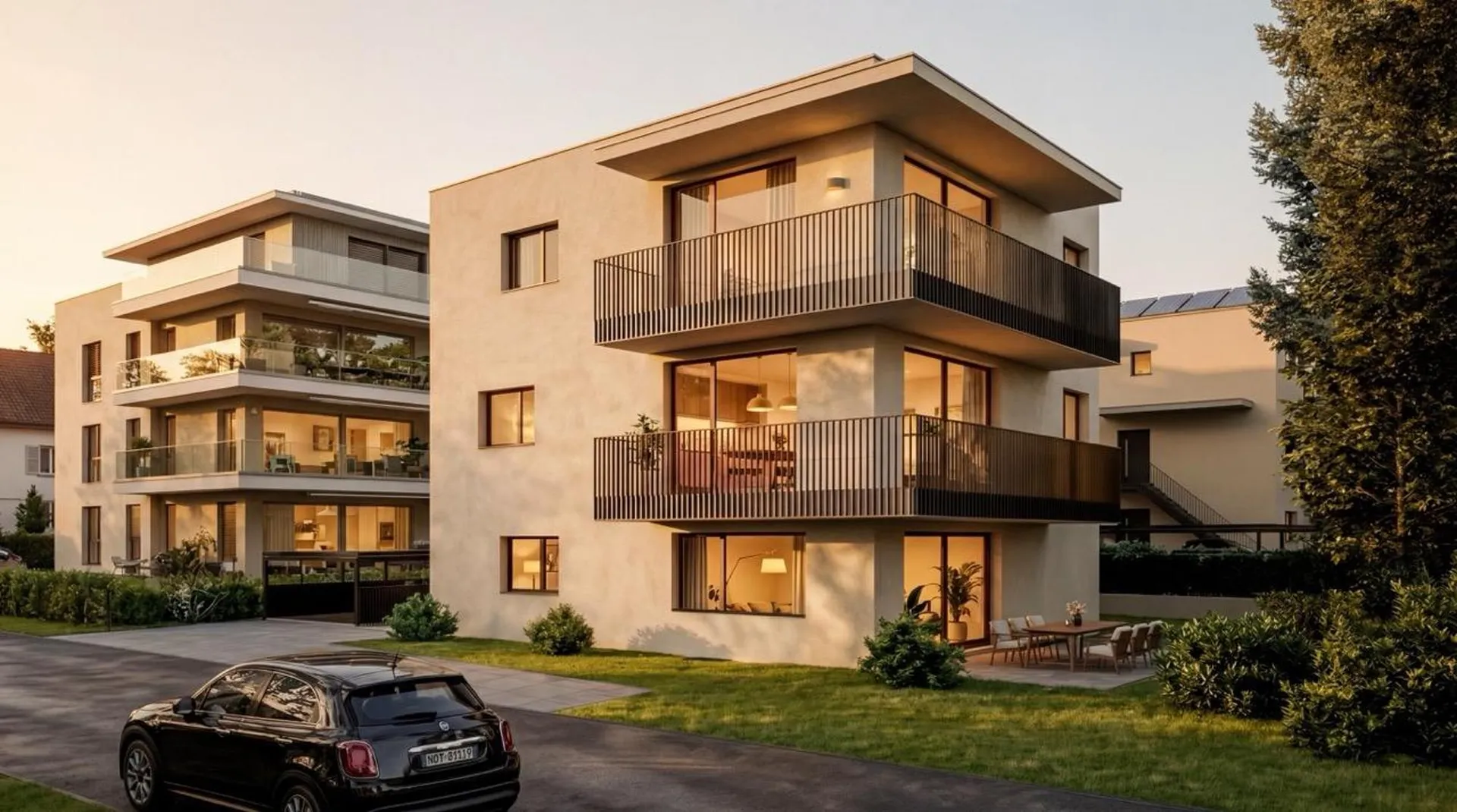 Projet neuf : Lot 1 ? 2.5 pièces avec terrasse et jardin privatif