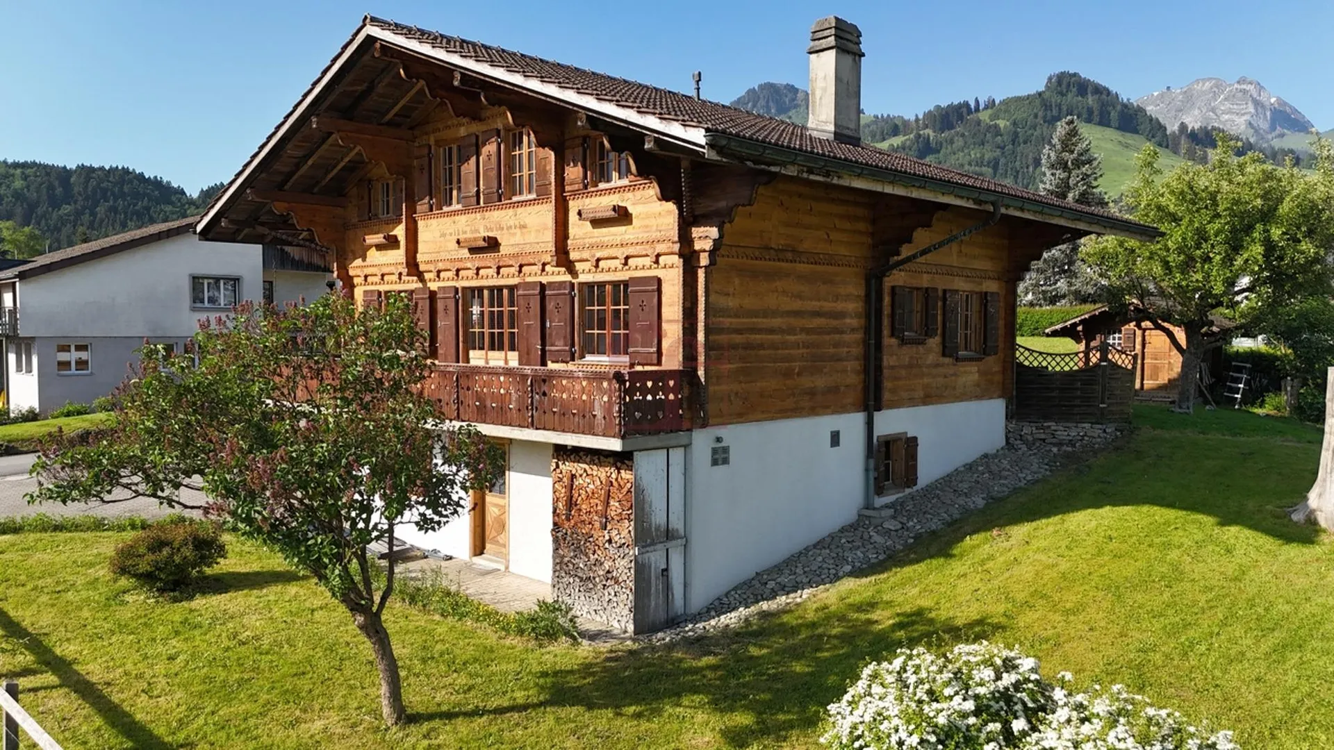 Chalet authentique en madrier de 6 pièces à Pringy