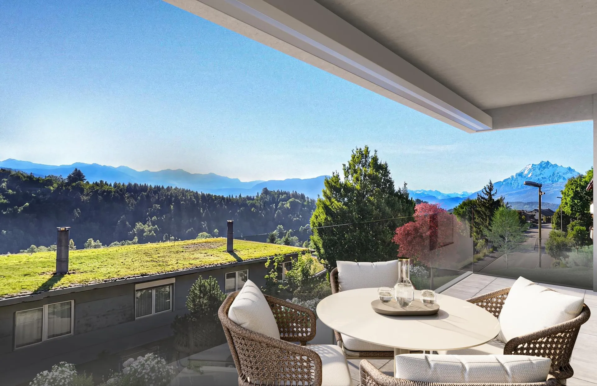 Neubauprojekt PRISMA7 I 4.5 Zimmer-Wohnung im 1. Obergeschoss