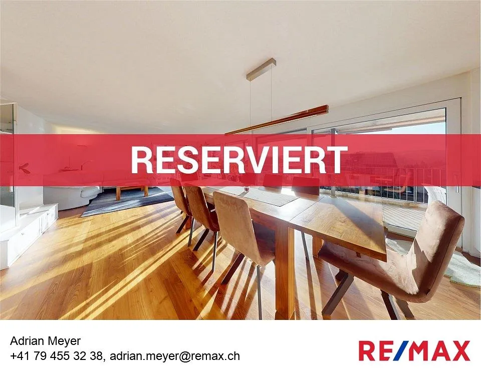 Traumhafte 4½ZimmerWohnung mit PanoramaBalkon